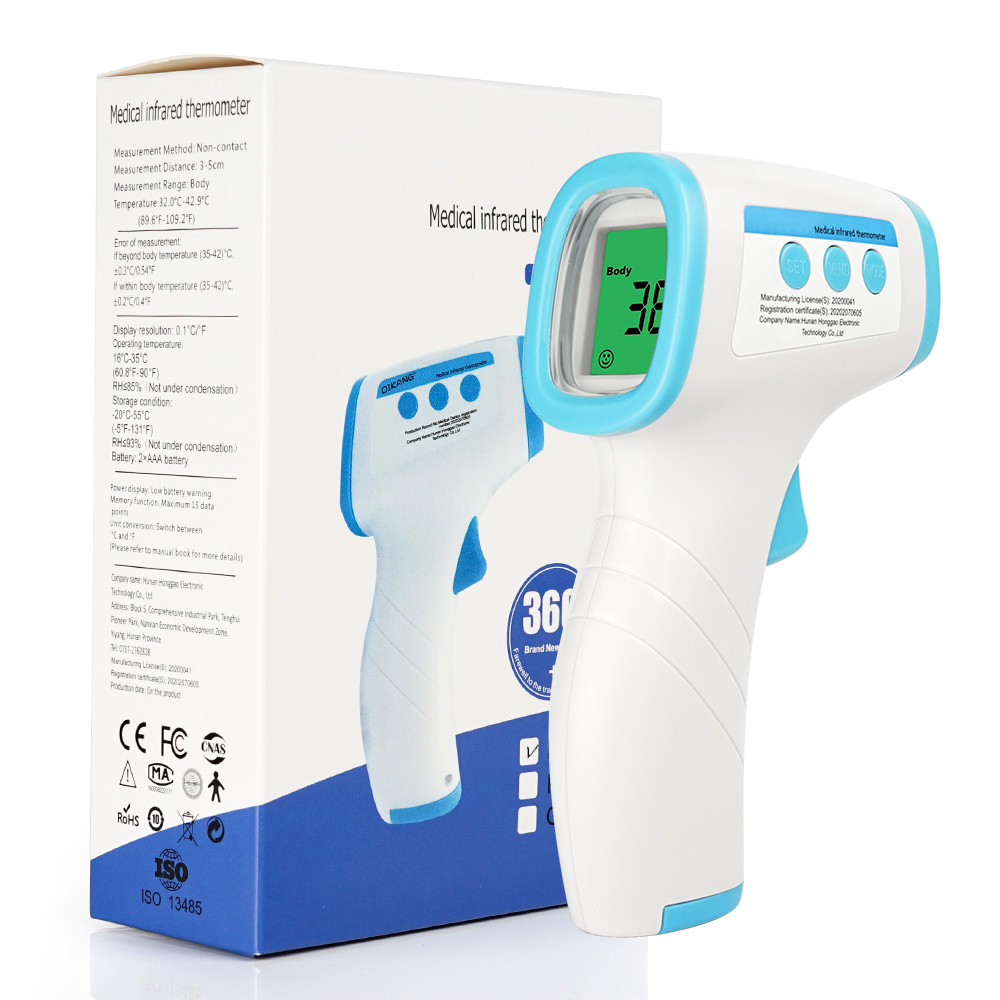 Baby Adult Forehead Digital Infrared Thermometer / Non Contact Infrared Thermometer With Lcd Backlight