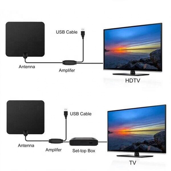 Satellite Dish Indoor Digital TV Antenna 330*300mm Max Input Power 50W