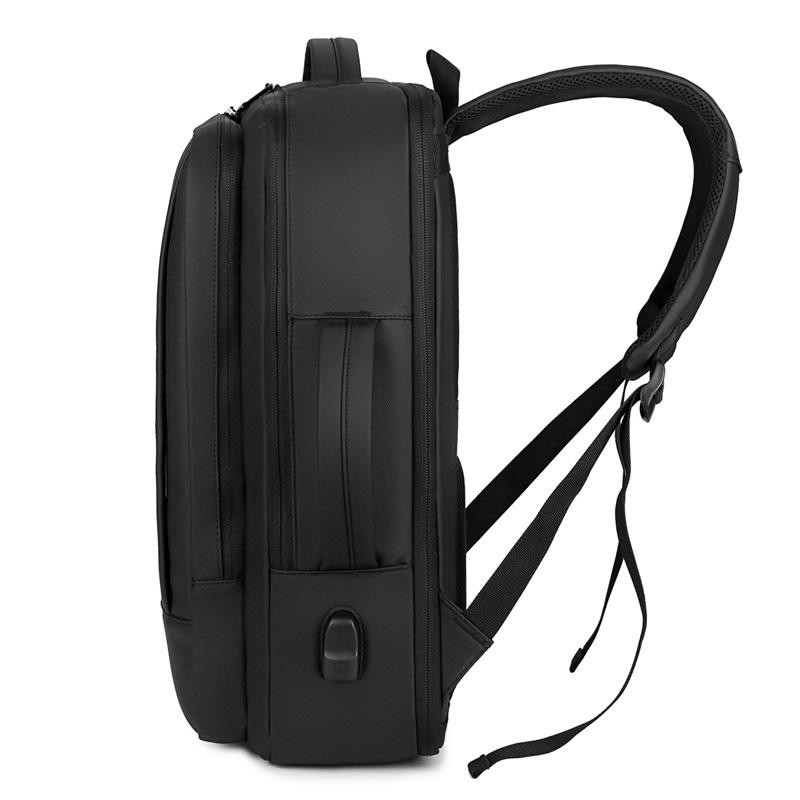 Business USB Charging Backpack With Phone Charger Oxford Computer Bag