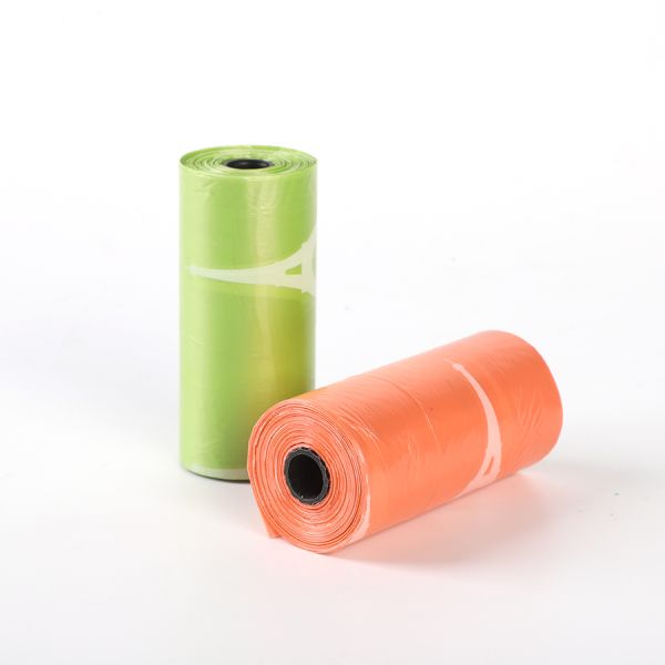 Biodegradable Leak Proof Customizable Dog Poop Bags For Pet Waste Cleanup