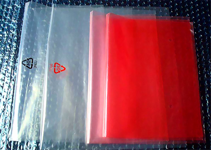Custom Printed Anti Static PE Plastic Bags Waterproof Anti Dust With Ziplock Top