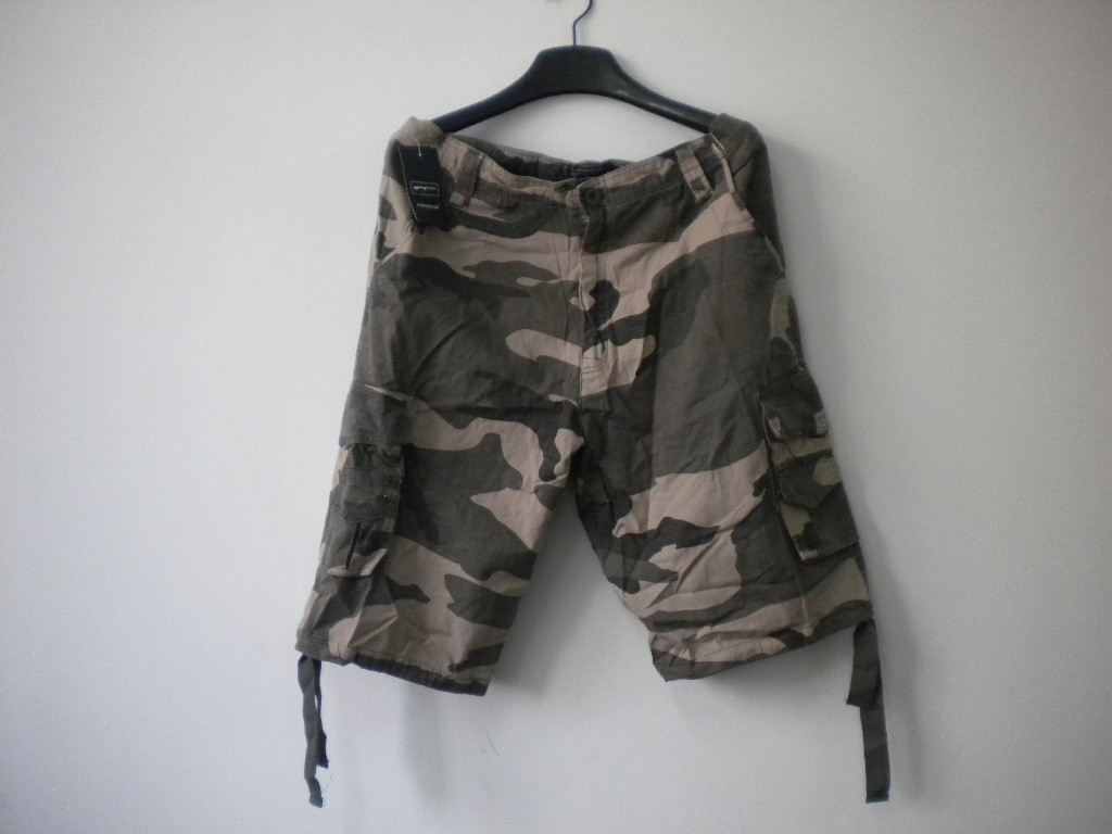 short, mens short in 100% cotton, fishing short, casual short, khaki color, S-3XL