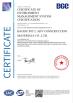 Baodu International Advanced Construction Material Co., Ltd. Certifications