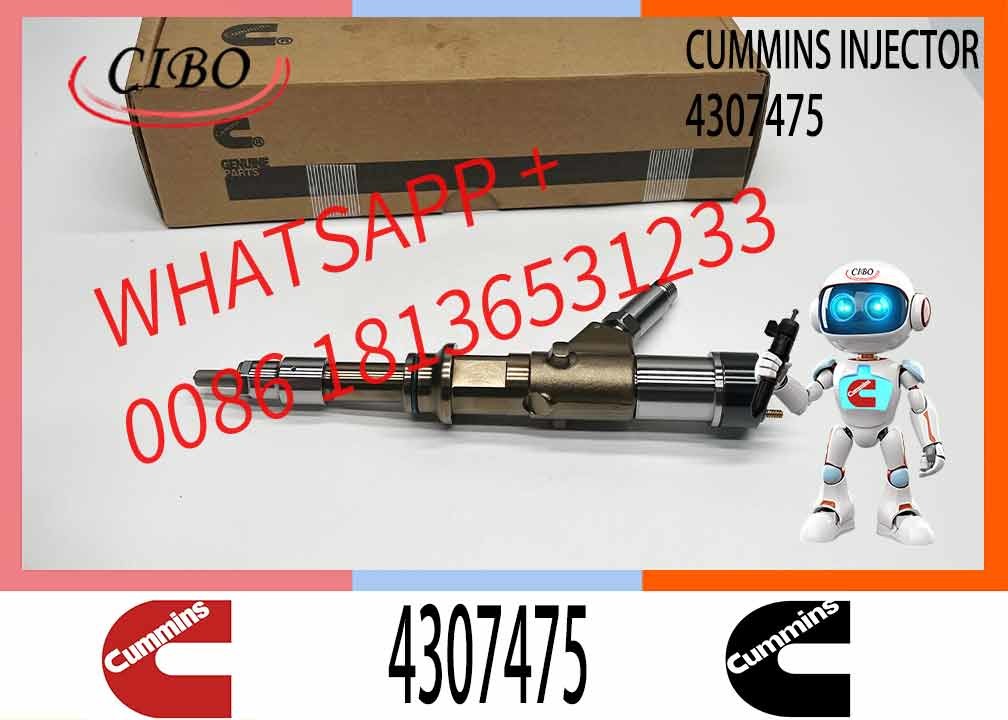 Diesel Fuel Injector Common Rail Injector For Scania ISG XPI 2872544, 4307475, 4327072 Fuel Injector Assembly