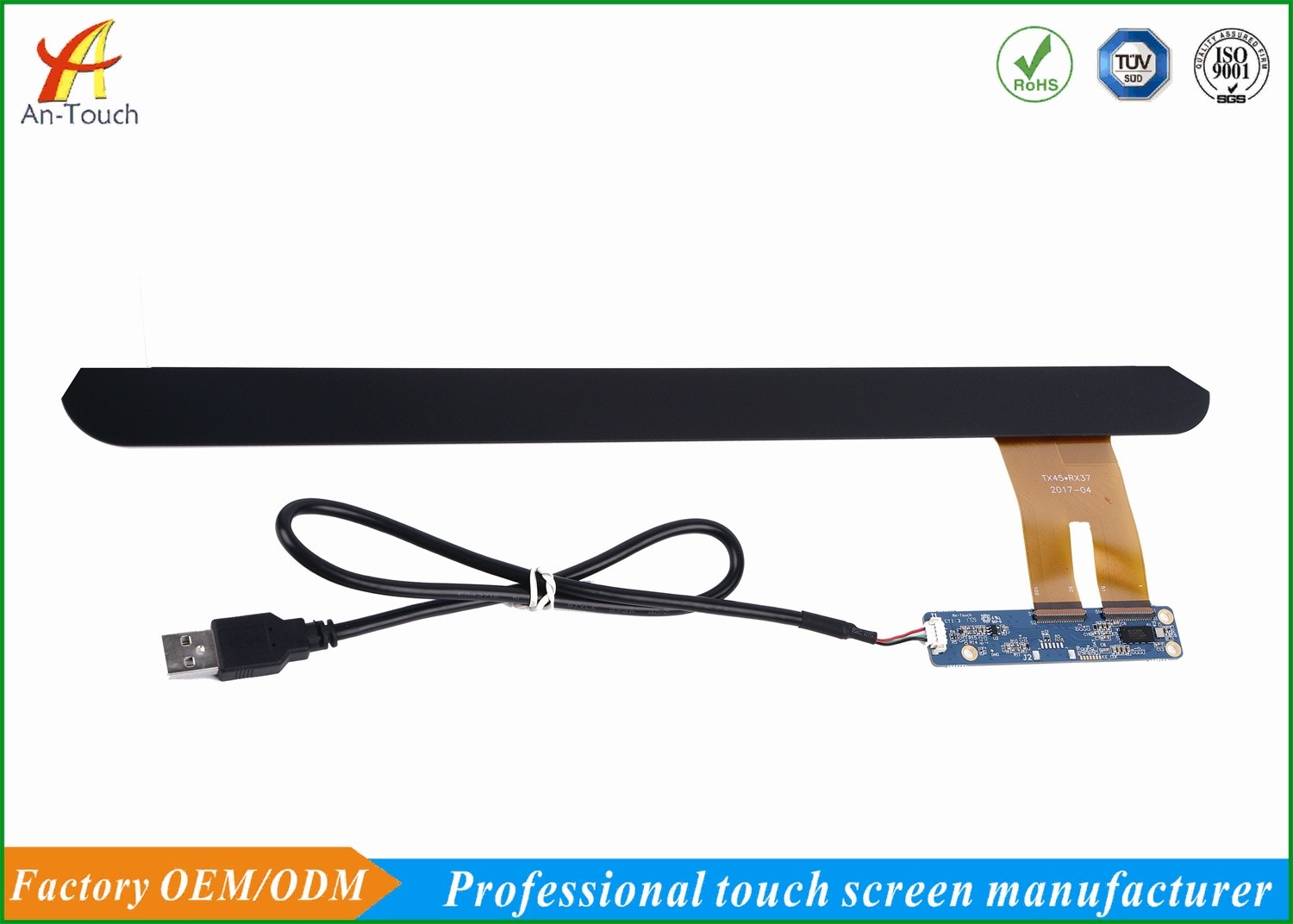 Handwriting External Usb Touch Screen , 15 Inch Karaoke Touch Screen Panel