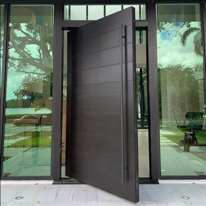 Modern Design Pivot Doors Ideal Solution For Both Residential And Commercial Spaces
