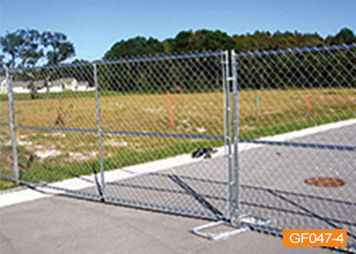 OHSAS 60*60mm Temporary Safety Fencing 40-60g/M2 Zinc Coating