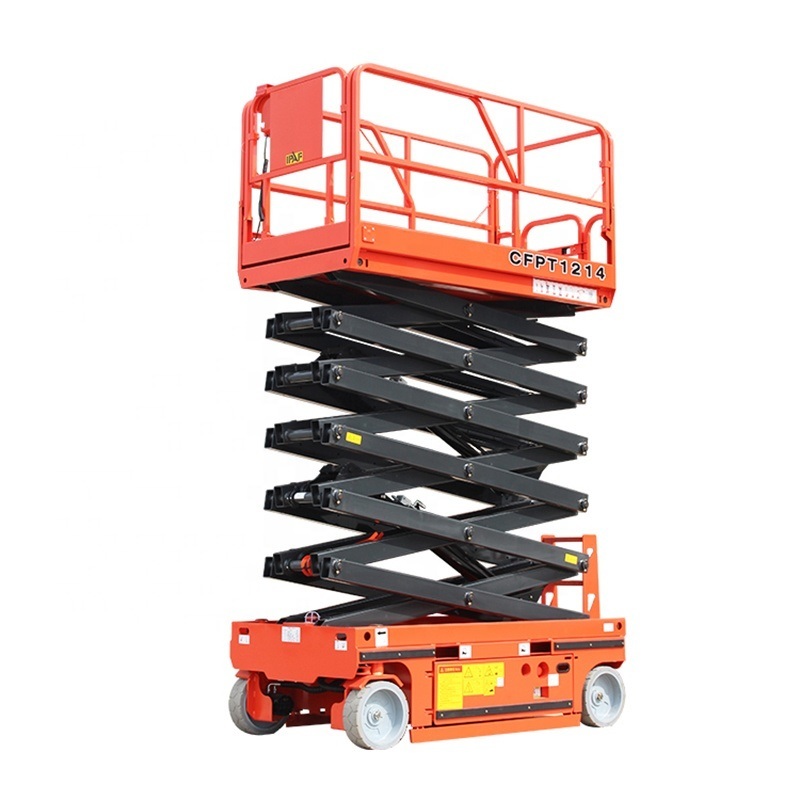 Electric Scissor Lift Mewp Mobile Elevating Work Platforms