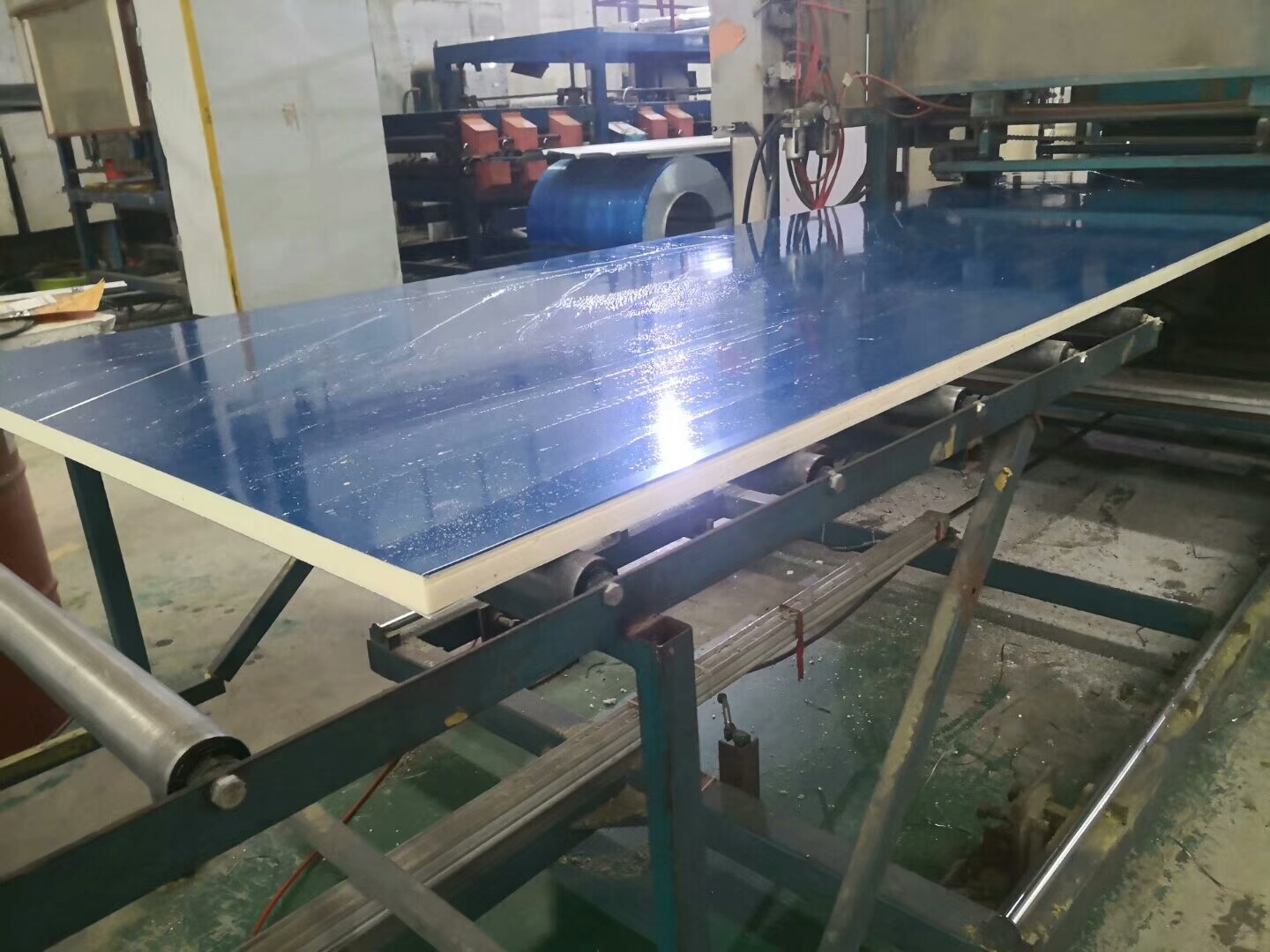 Wall Ceiling RAL Color 30mm Polyurethane PU Sandwich Panel