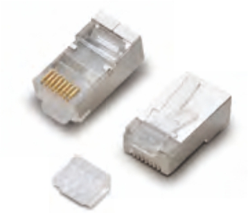 Cat.6 Plug 8P8C 3U-50U shielded