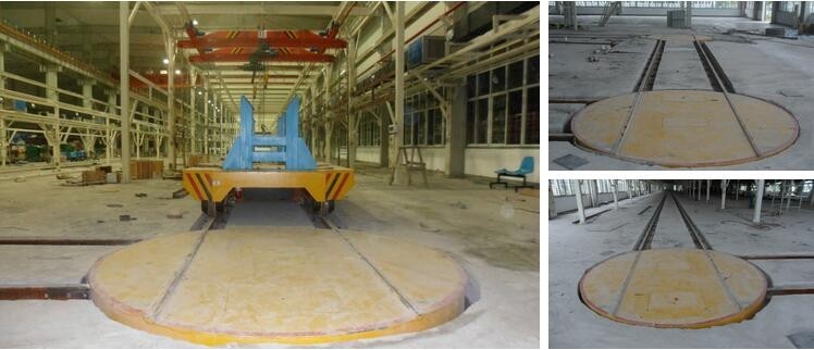 Work Shop Material Handling Service Transfer Traverser With Platform Thailand