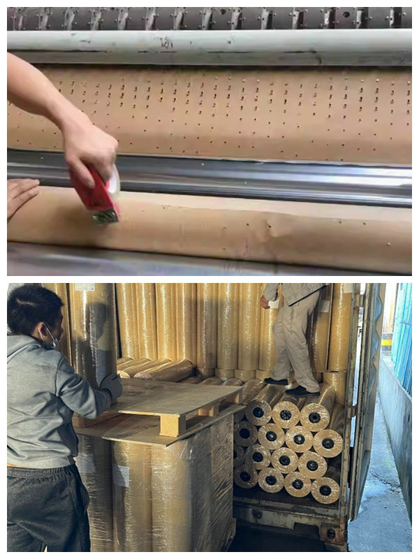 80gram 120gram 1.6m width Punched kraft Paper For CAM Garment Cutting Machine 