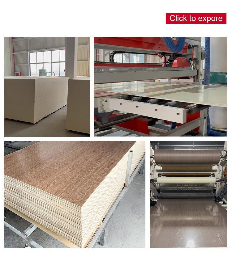 Customized Co Extruded WPC Wood Panel Wall Board Fire Resistant