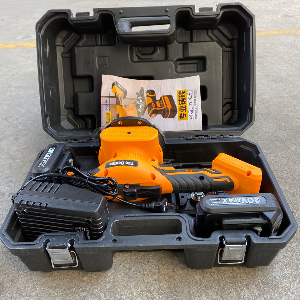 20V Battery Tiling Tiles Vibrator Electric Handheld Leveling Machine Tool Tile Leveling Machine