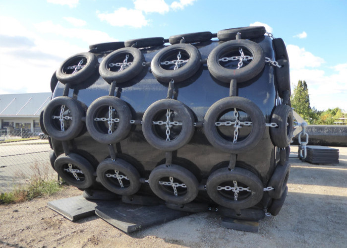 Sling Type Portable Foam Filled Fender With Tyre Net