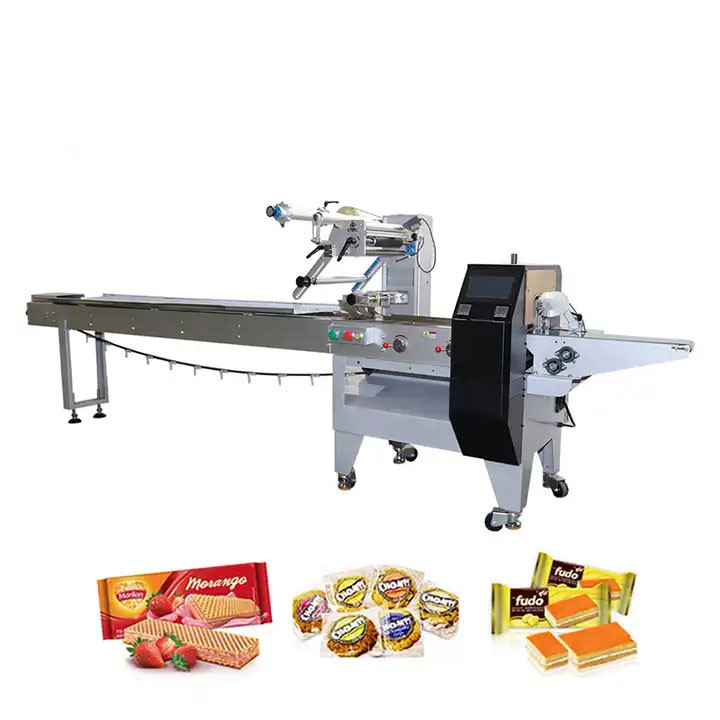 PLC Control Automatic Bakery Packing Machine Dimensions 4000x930x1370 Mm