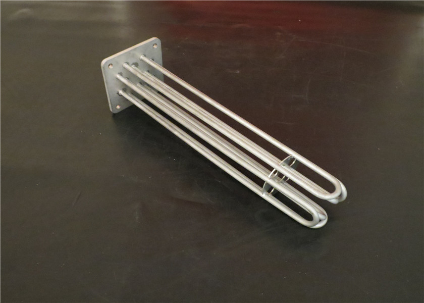 Customized Element Shapes Finned Tubular Heaters Electric With UL Certificate