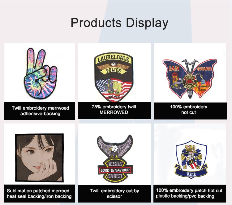 Anime Embroidered Cloth Patches Heat Cut Sticker Silicone Rubber Patch