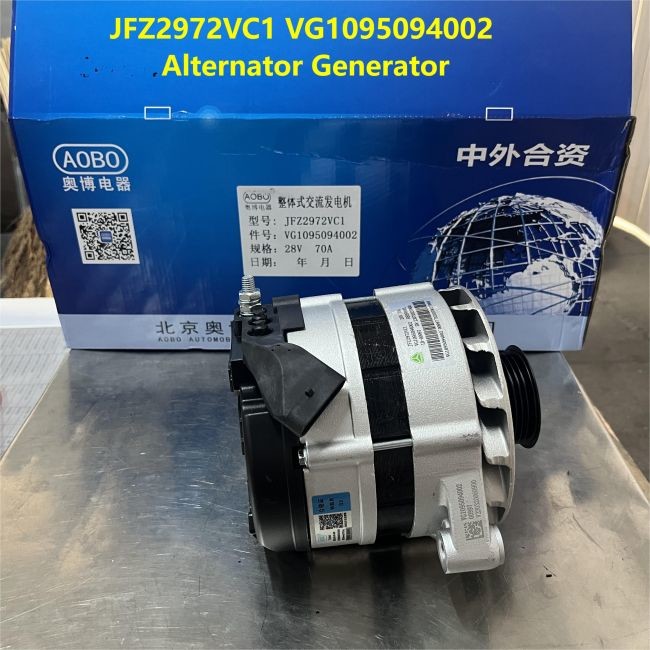 HOWO Alternator VG1095094002 HOWO Truck Parts JFZ2972VC1 28V 70A Generator Truck Alternator