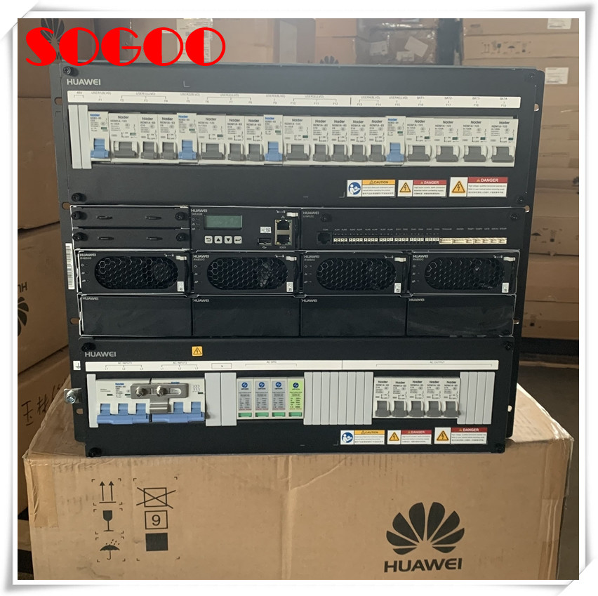 Huawei ETP48400-C9A6 with Rectifier R4850S1 Monitoring Module SMU02B