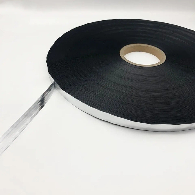 PE And PP Plastic Aluminum Film Permanent Bag Sealing Tape For Mailer Bags And Flat Poly Mailers