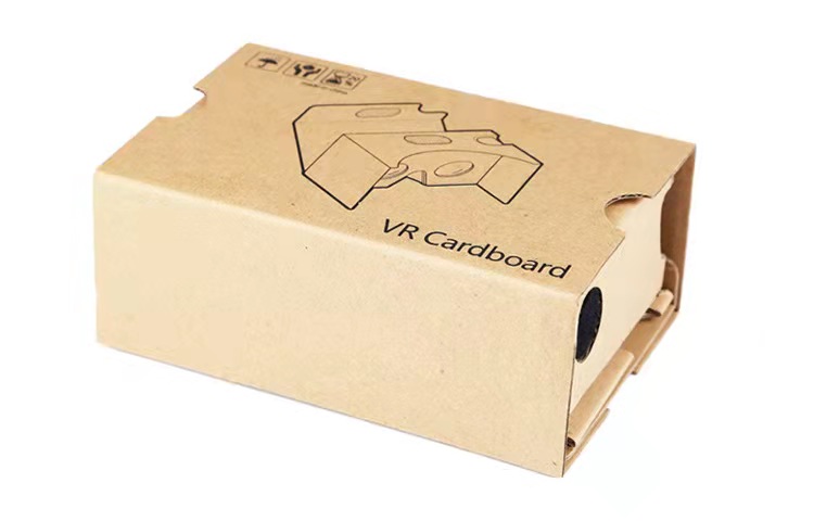 factory price Easy Setup Cardboard Headset 3D Virtual Reality VR Glasses for google cardboard vr 2.0 Video & Game