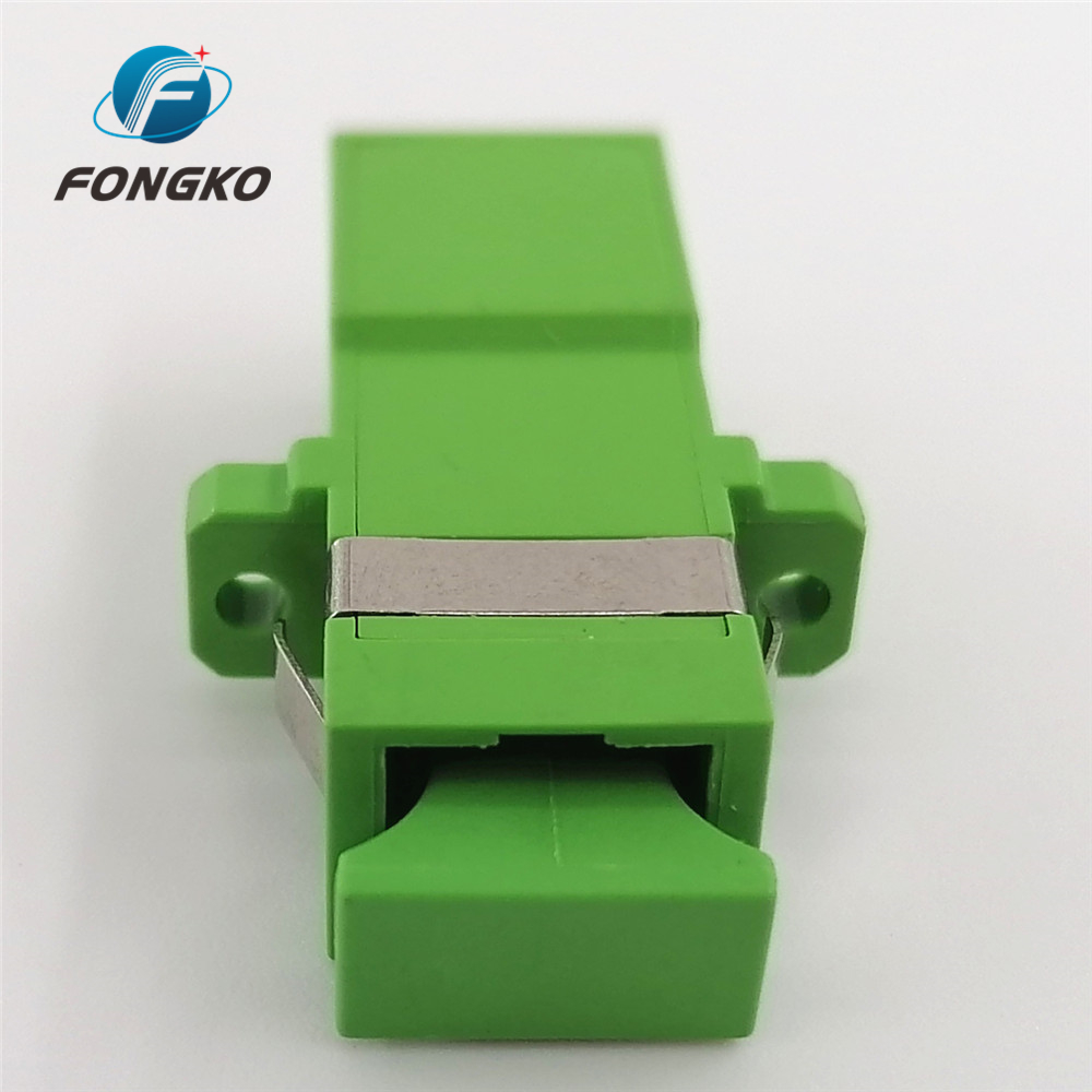 SC Fiber Optical Adapter APC Adapters Flange SX Inner Inclined Shutter Adapter