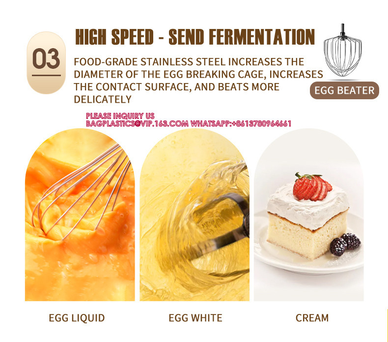 Professional Spiral Dough Mixer Electric Stainless Steel Body Multifunction Dough Mixer For Commercial Use
