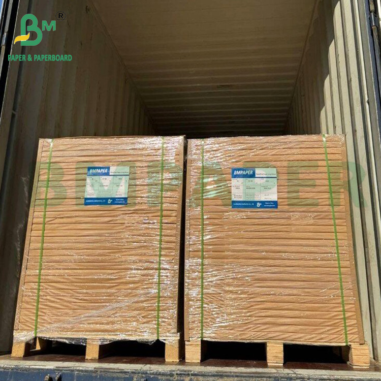 45gsm - 150gsm High Strength Natural Brown Kraft Paper For Bags Making