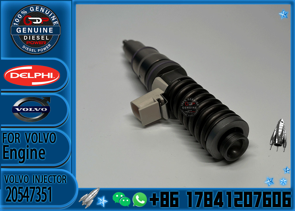Diesel Injection System Parts Diesel Fuel Injector 3883426 20547350 20547351 20555521 Diesel Injector For Volvo