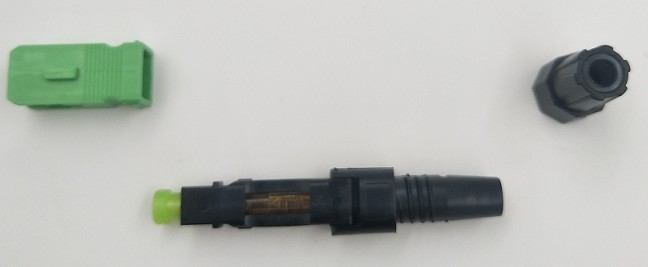 Flexible Field Assembly Connector , Durable Fiber Optic Quick Connector