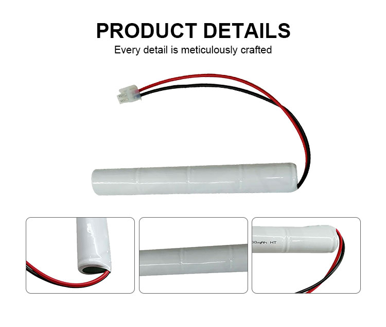 Rechargeable 4.8v NiCd Battery 2000mAh 2200mAh 1800mah NiCd Battery