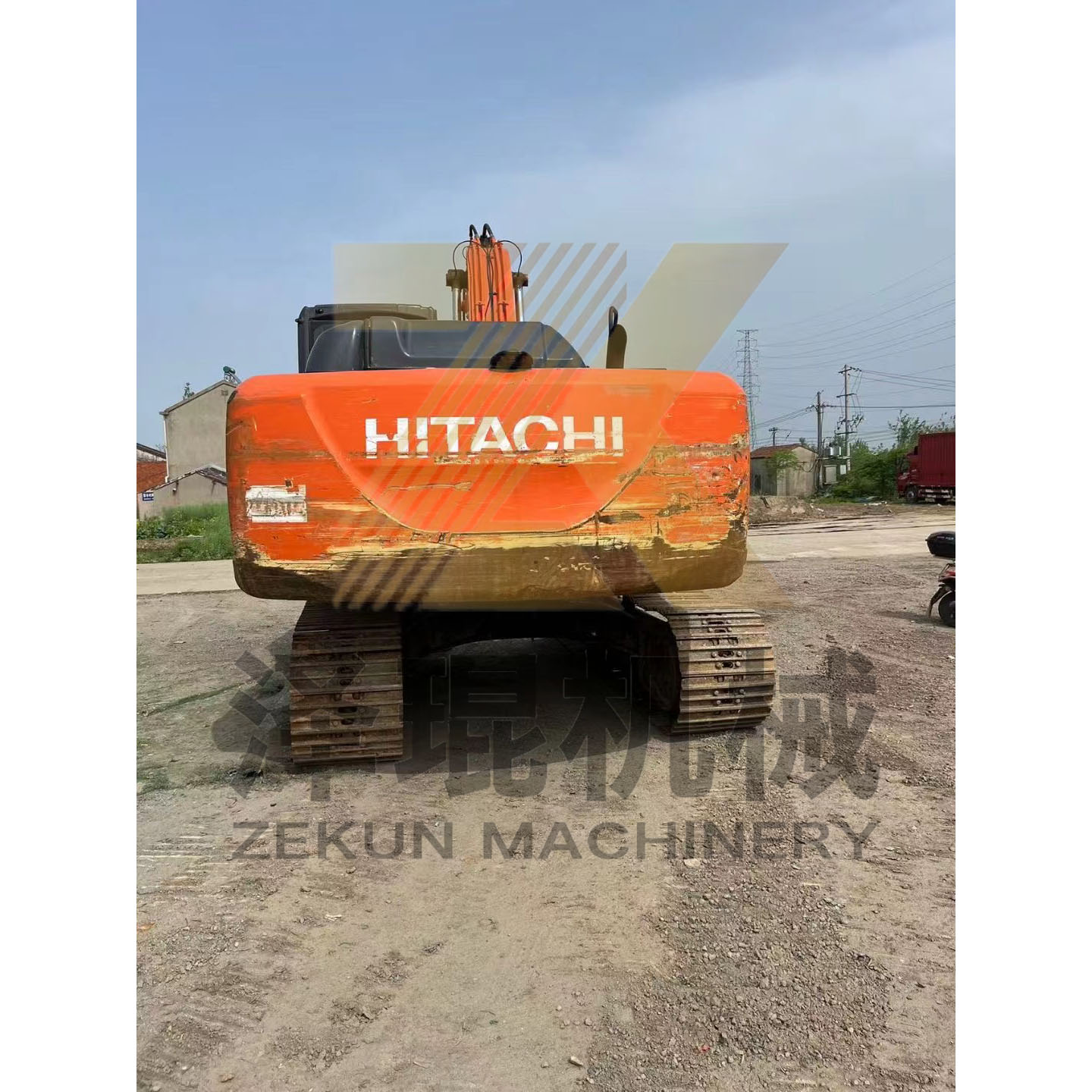 Used Hitachi ZX200-3 with 4HK1 Engine in good condition for sale