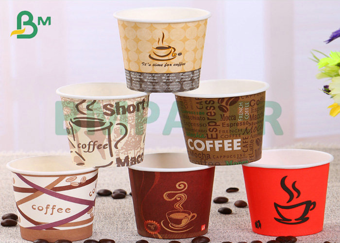 190gsm 210gsm CUPP1S CUPP2S PE Coated Cup Paper For Hot Drink Paper Cup