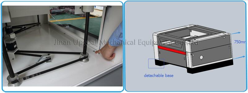  Detachable bottom base for narrow door designed 