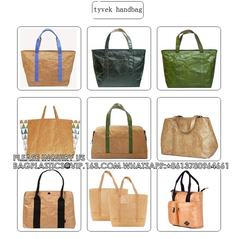 Wholesale Tyvek Waterproof Gym Bag Sports Soccer Drawstring Backpack Shopping bag, Promotional bag, Gift bag, Packing