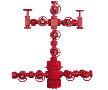 API 6A Wellhead 2-1/16" 5000psi PSL1 & PR1 X-Mas Tree , Oil Well Drilling Christmas Tree/ X-Mas Tree