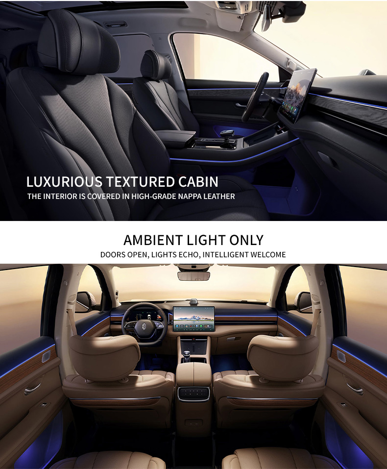 2024 AITO WenJie M7 1.5T Petrol-Electric Hybrid Cars with 40.0 kWh Battery Capacity and Maximum Speed of 190 km/h Ideal Choice