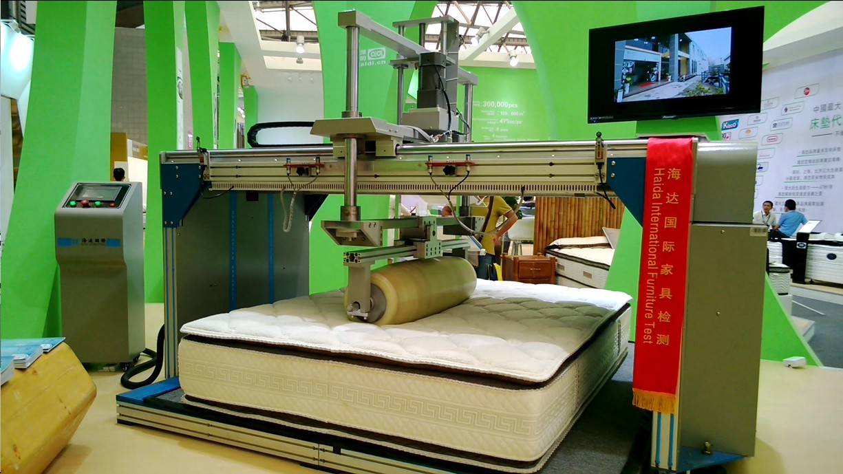 OEM Durability Cornell Mattress Spring Fatigue Testing Machine , Low Friction