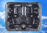 220V / 16A acrylic shell whirlpool massage outdoor portable spas hot tubs for 3