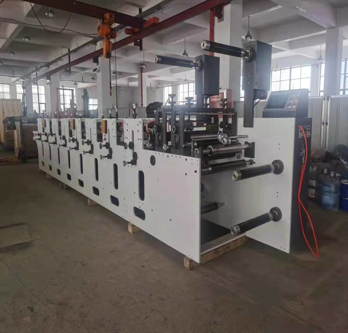 7.5KW 380V High Speed Flexo Printing Machine 10-80m/Min