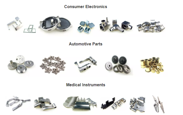 Lightweight Carbon Steel Powder Metallurgy Parts at a Good for Custom Metal Stamping