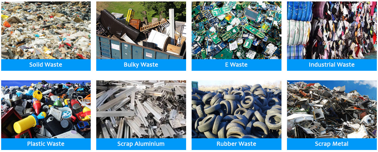 Waste Shredder Machine Solid Waste Shredder Industrial Waste Shredder Solid Waste Dispose Plant