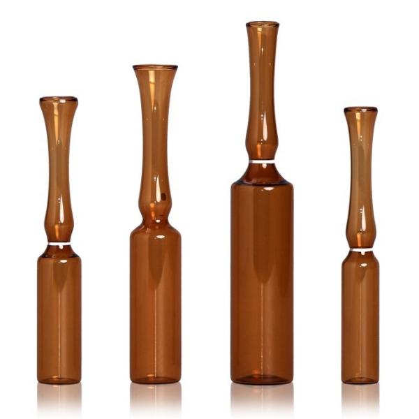 Hydrolytic Resistance Level 1 ISO Standard Glass Ampoule For Pharmaceutical