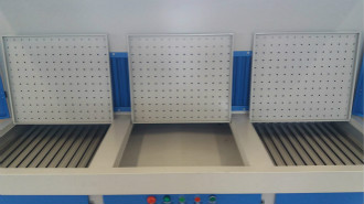 Automatic Dedusting Downdraft Table Dust Collector For Airborne Particles In Foundary Industry