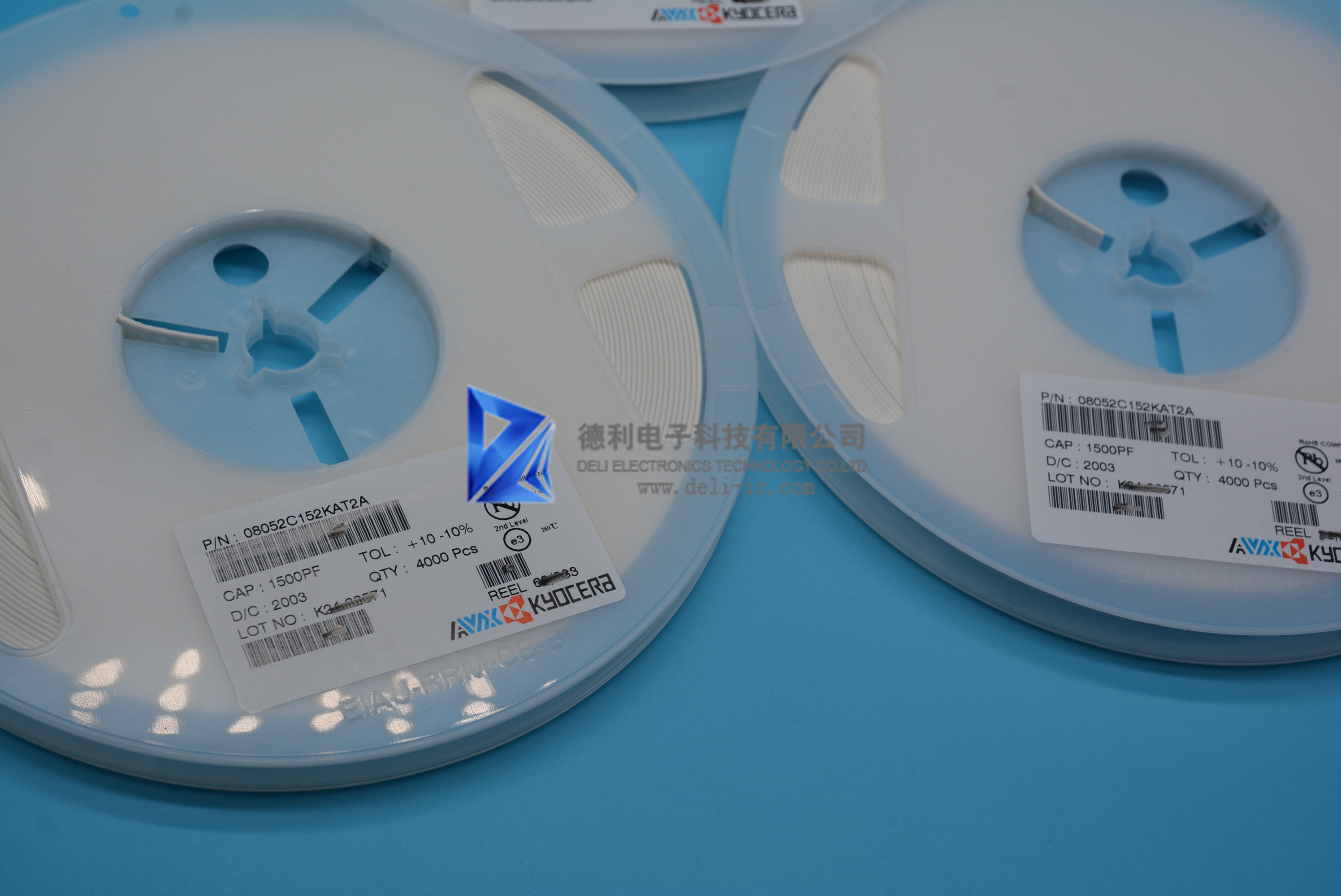 08052C152KAT2A X7R 1.5nF Multilayer Ceramic Capacitor 0805 200V