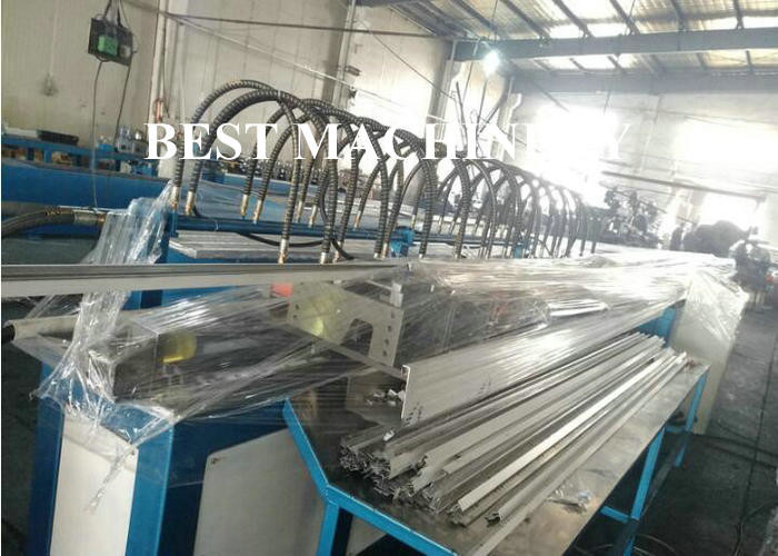Max 30 m/min Speed Cross T Bar Roll Forming Machine PLC Control