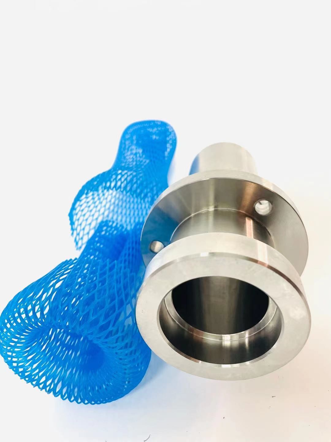 Sandblast Anodizing SGS CNC Turning Parts 0.02mm Stainless Steel Turning Parts