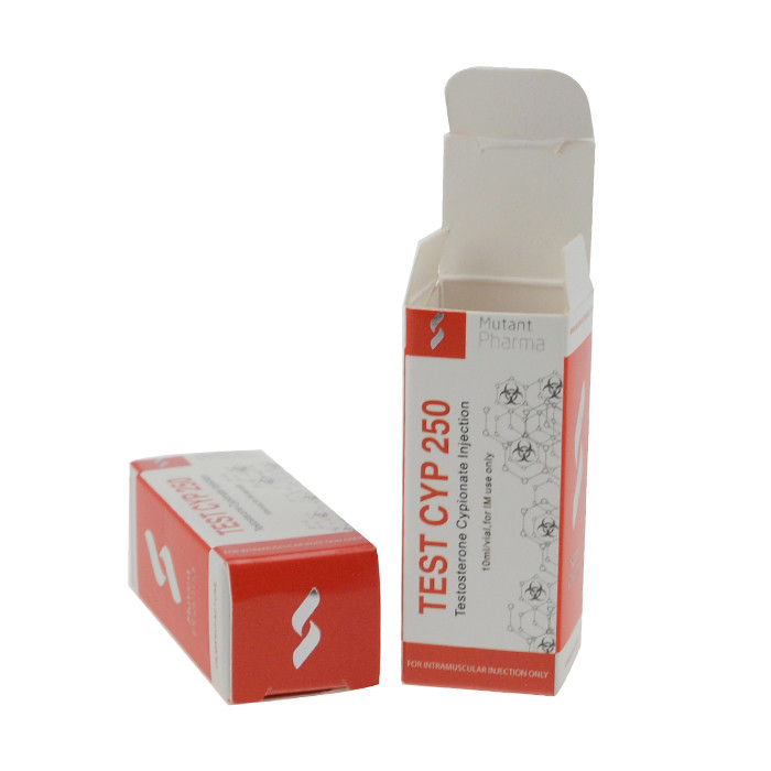 Biodegradable 6cm High 10ml Vial Boxes For Medicine Packaging