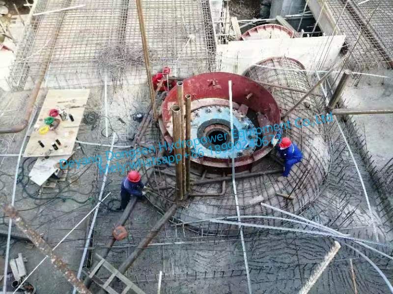 450-1000RPM Rated Speed Francis Turbine Generator for Vertical or Horizontal Performance